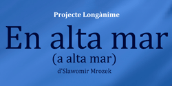 cartell de En alta mar